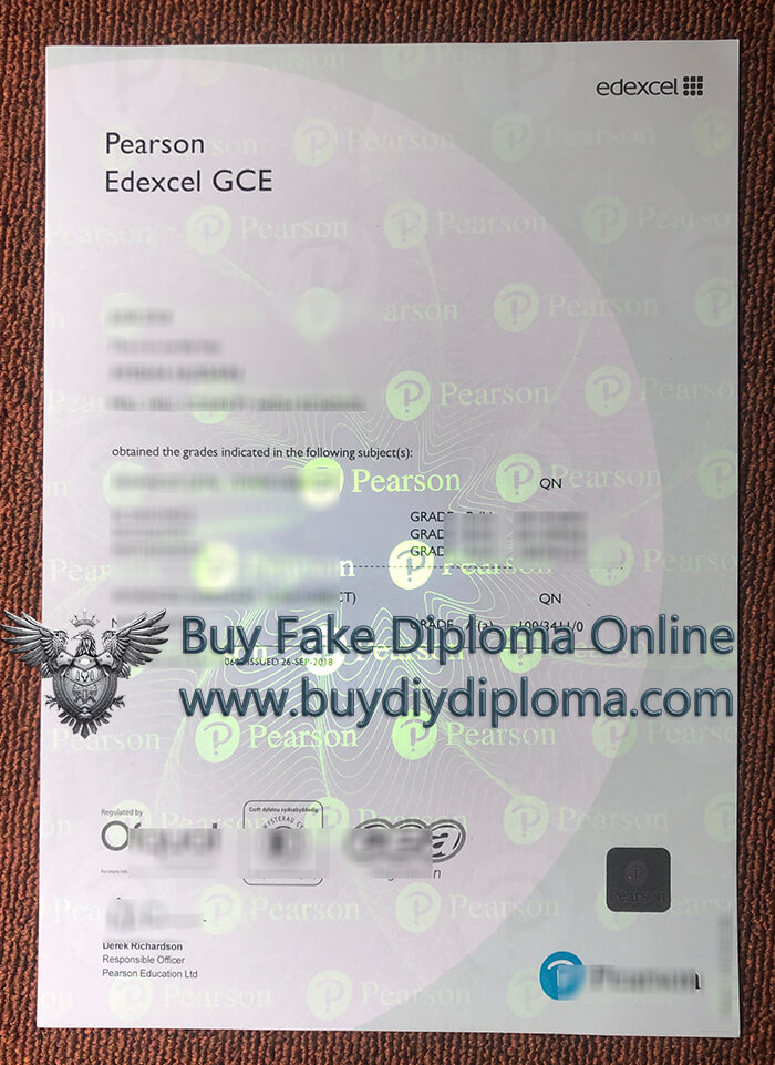 Pearson Edexcel GCE Certificate