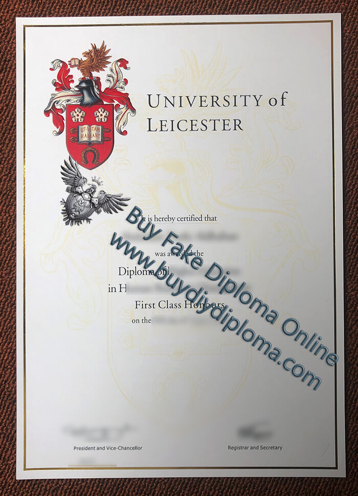 University of Leicester diploma