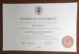 Ryerson University degree