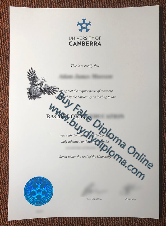 University Of Canberra degree