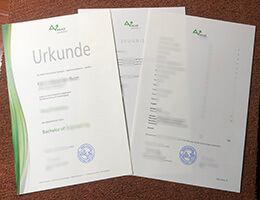 AKAD University Urkunde und Zeugnis