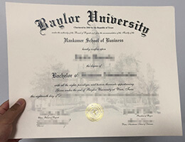 Baylor University Diploma