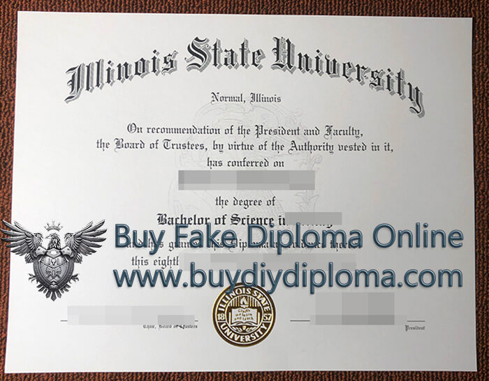 Illinois State University (ISU) diploma