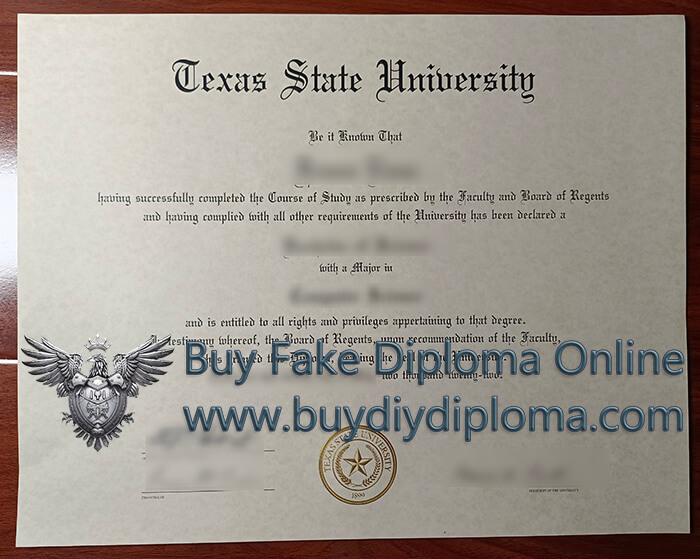 Texas State University degree