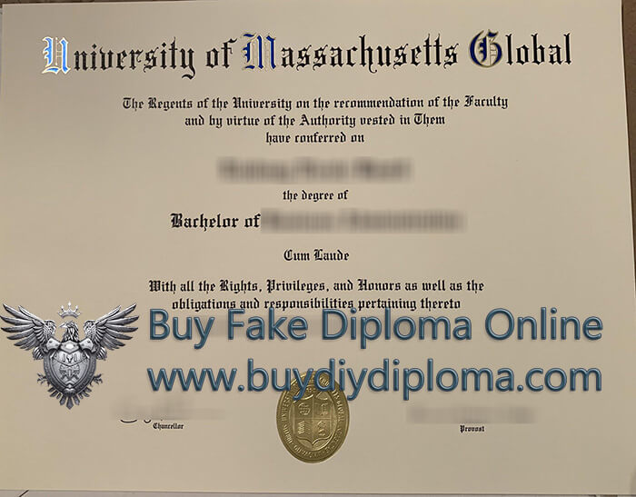 UMass Global diploma