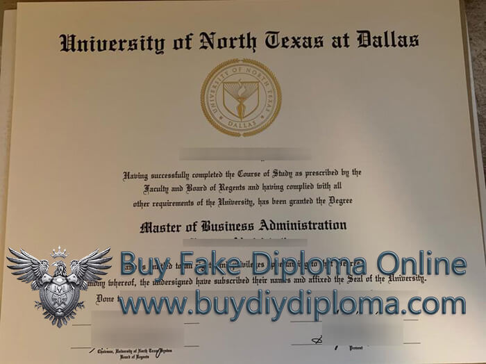 UNTD Fake diploma