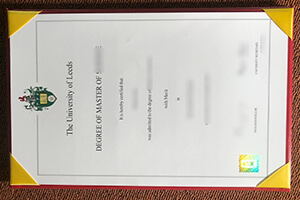 University of Leeds degree certificate