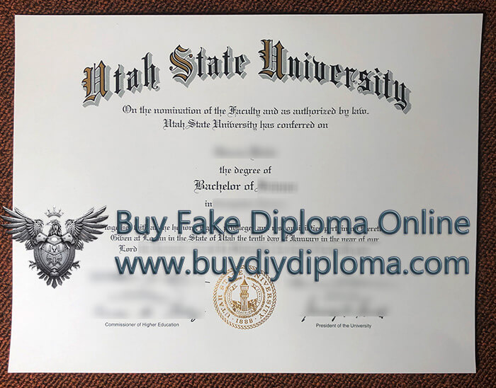 Utah State University Fake Diploma