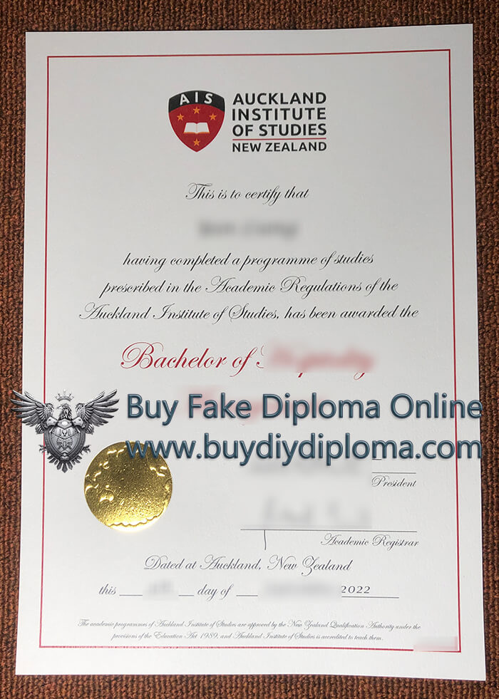 Auckland Institute of Studies (AIS) degree Auckland Institute of Studies (AIS) degree