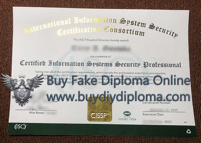CISSP certificate, CISSP Certification CISSP certificate, CISSP Certification