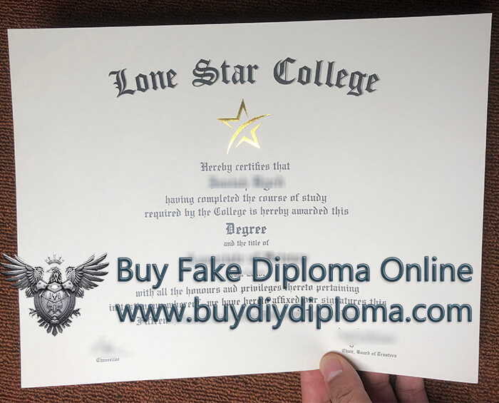 Lone Star College fake degree