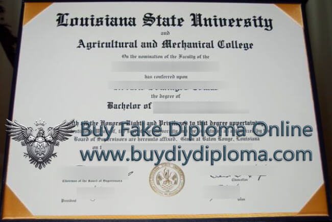 Louisiana State University degree Louisiana State University degree