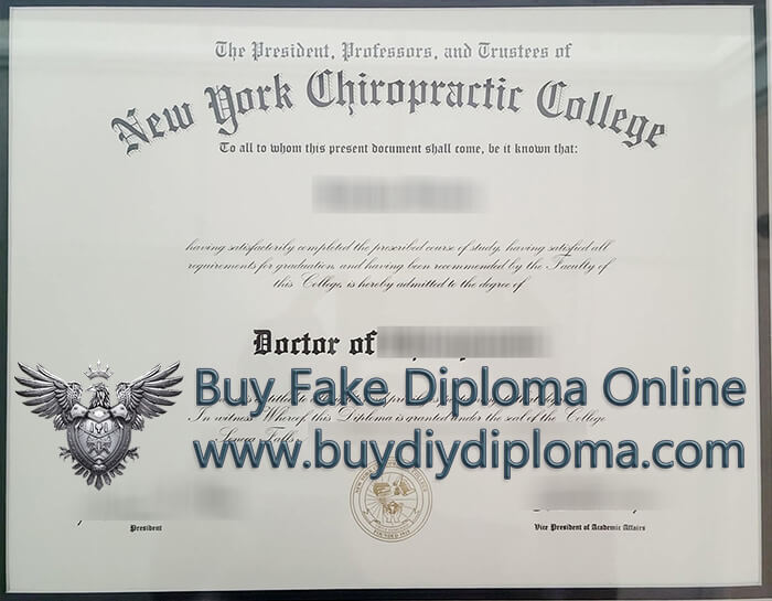 Northeast College of Health Sciences diploma