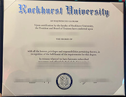 Rockhurst University diploma