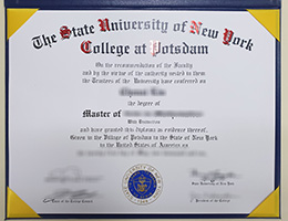 SUNY Potsdam diploma