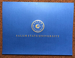 Salem State University degree cover