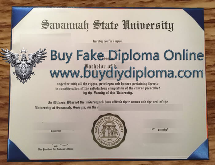 Savannah State University Diploma