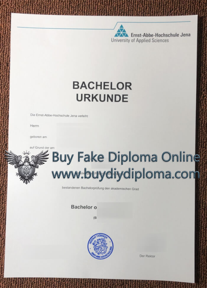 UAS Jena diploma