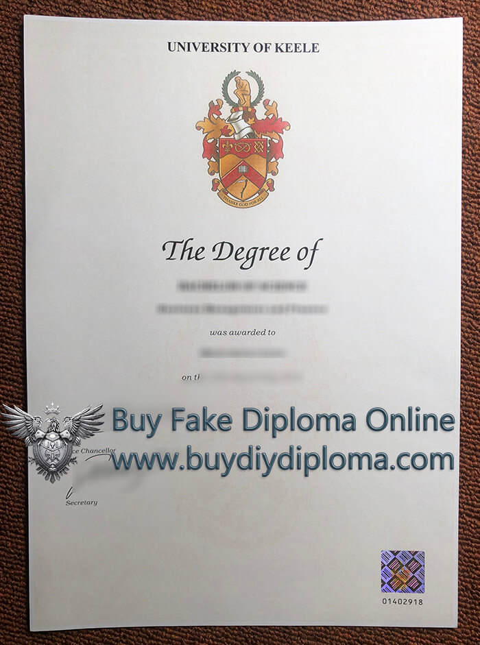 University of Keele bachelor's degree