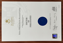 University of Queensland Degree certificate