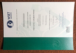 WSET Level 3 Award in Wines certificate