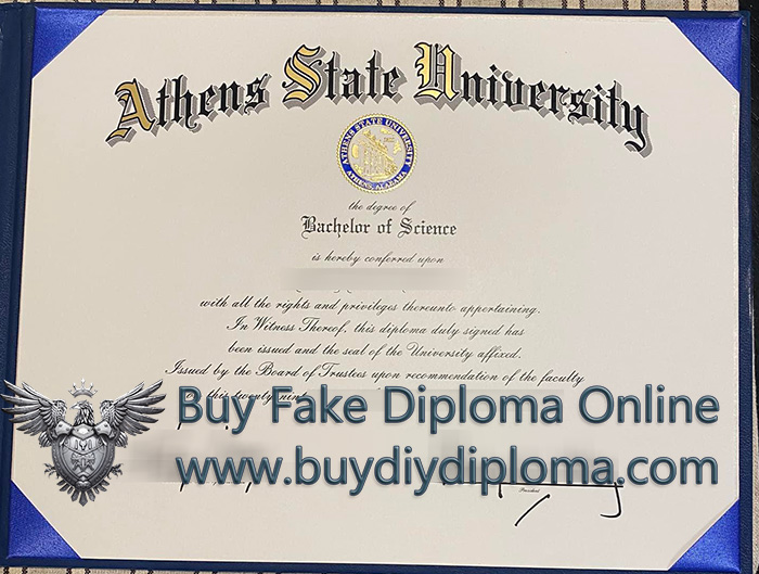 Athens State University diploma, Buy fake USA diploma