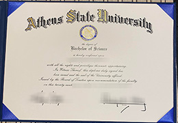 Athens State University diploma