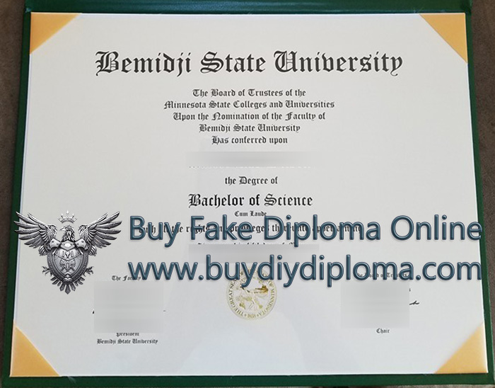 Bemidji State University diploma