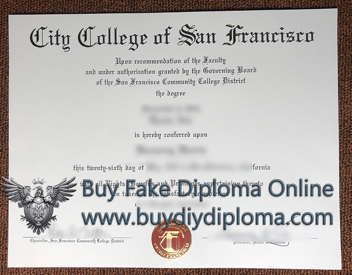 CCSF diploma