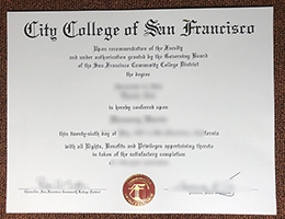 CCSF fake diploma