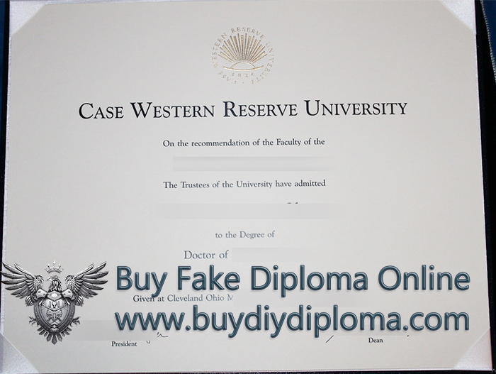 CWRU degree certificate