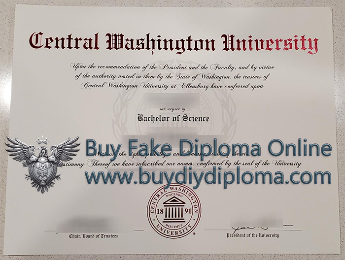 Central Washington University degree