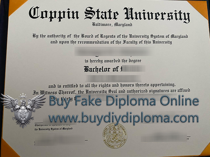Coppin State University diploma