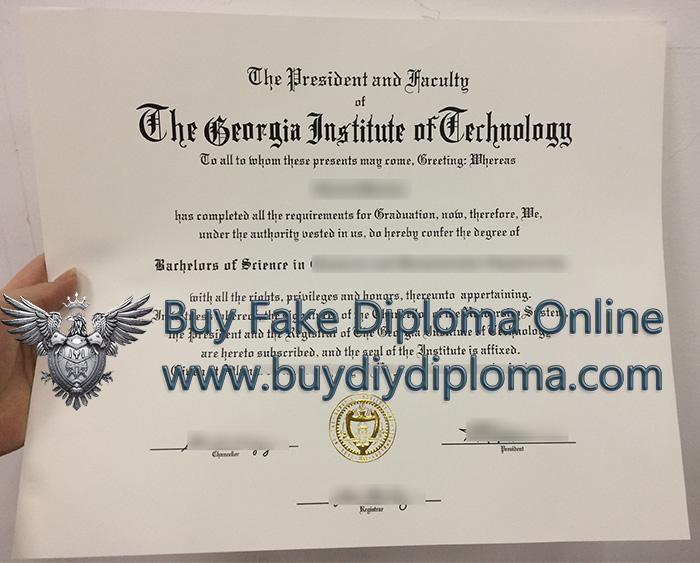 Georgia Institute of Technology diploma, Georgia Tech degree