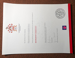 La Trobe University degree certifiate