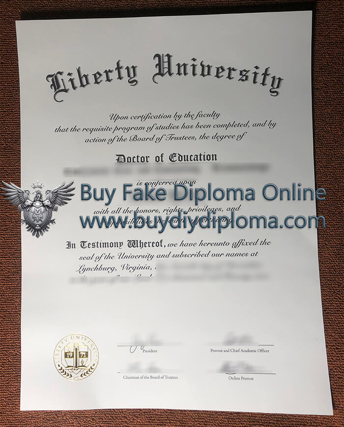 Liberty University Doctor Diploma