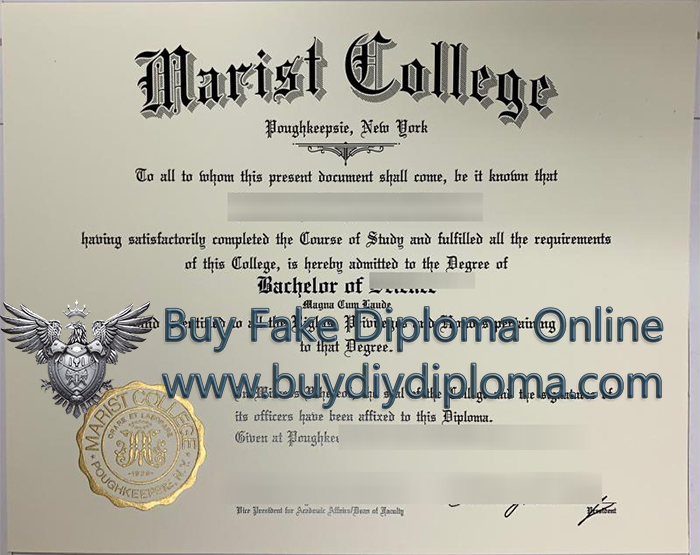 Marist College Diploma