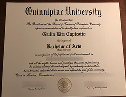 Quinnipiac University diploma