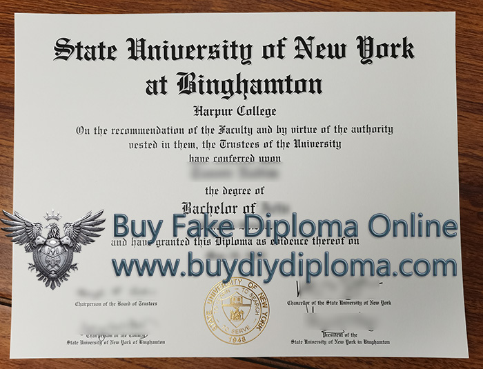 SUNY Binghamton Degree, Buy USA diploma