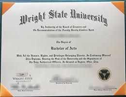 Wright State University diploma