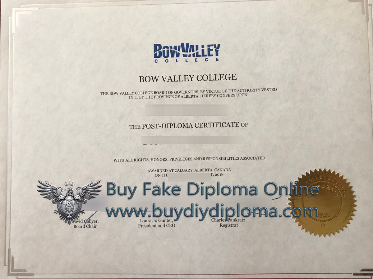 Bow Valley College Diploma