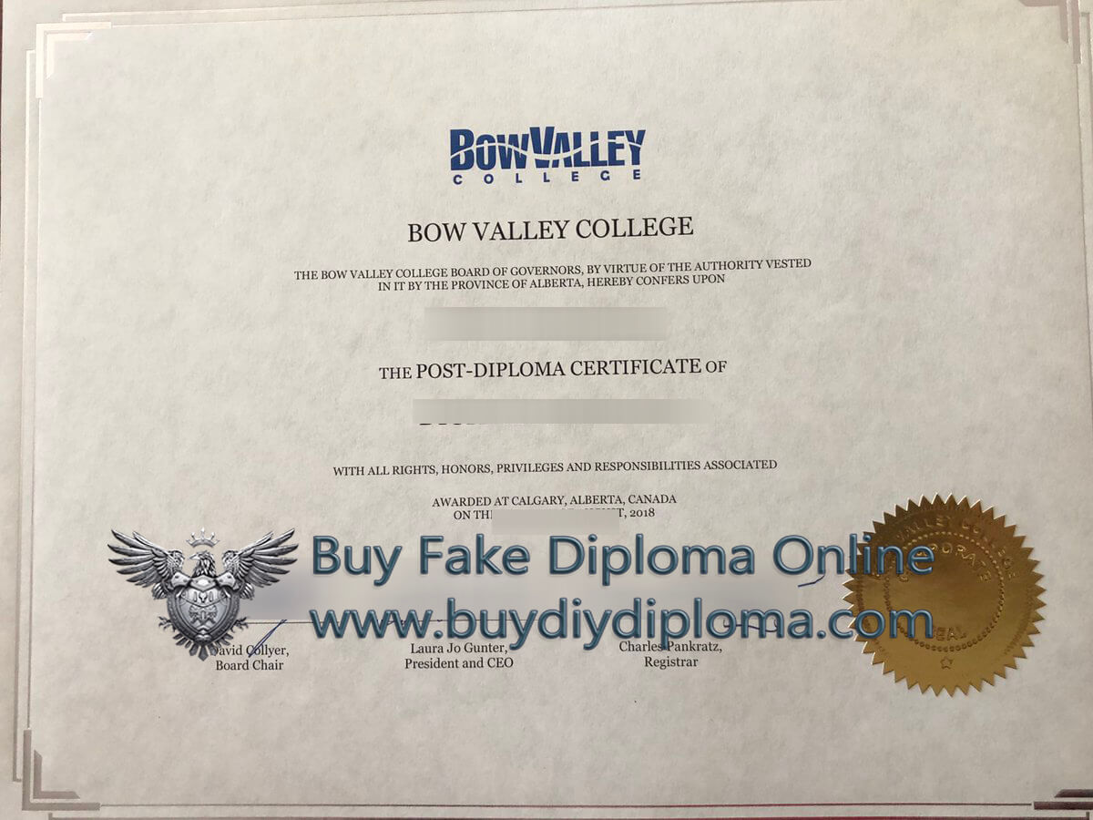 Bow Valley College Diploma Bow Valley College Diploma