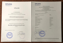 Diploma Hochschule Urkunde, Private Fachhochschule Nordhessen Diploma