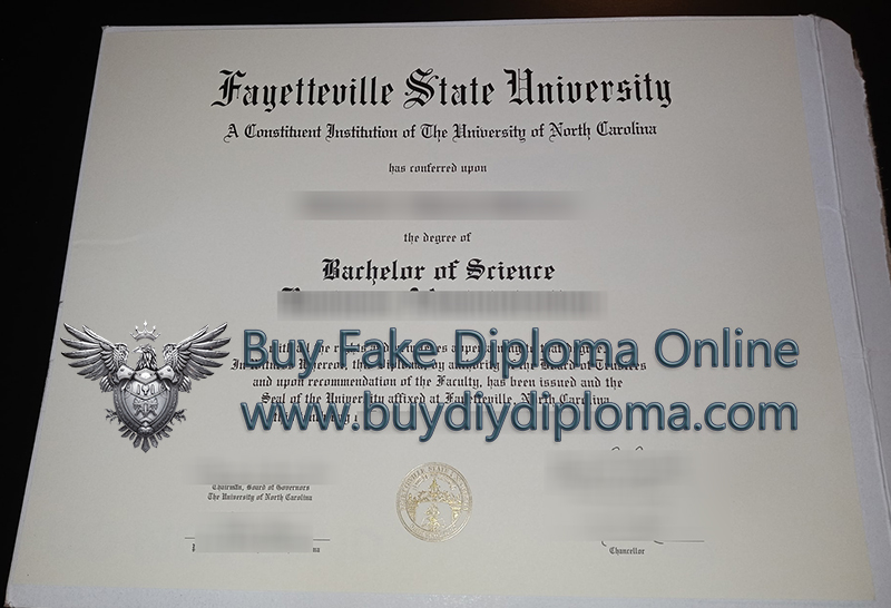 Fayetteville State University diploma