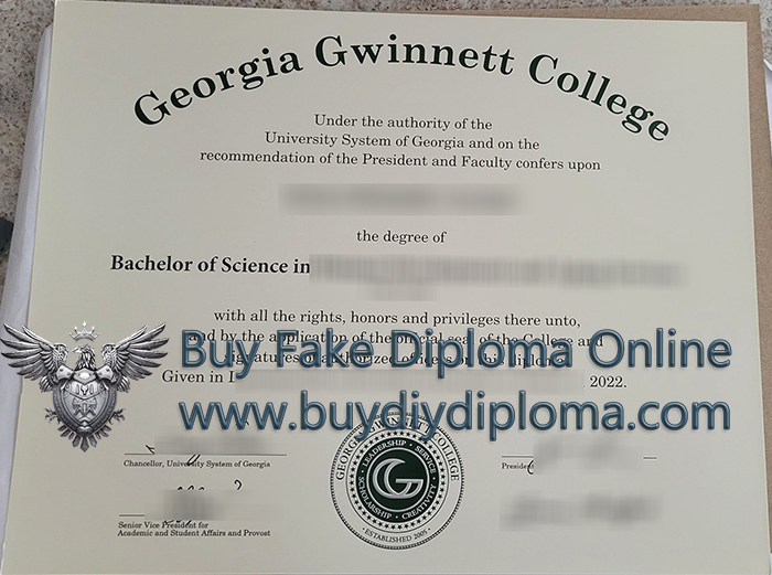 Georgia Gwinnett College Diploma