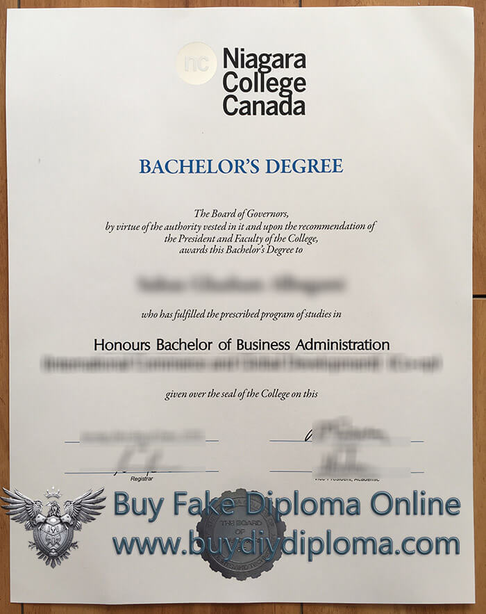 Niagara College degree