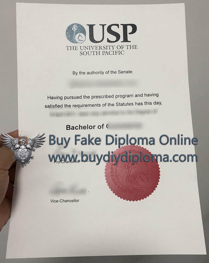 University of the South Pacific diploma