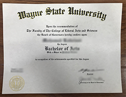 Wayne State University Degree