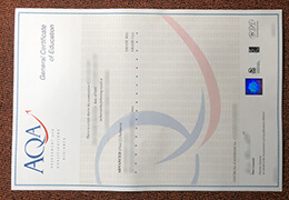 AQA GCE Certificate