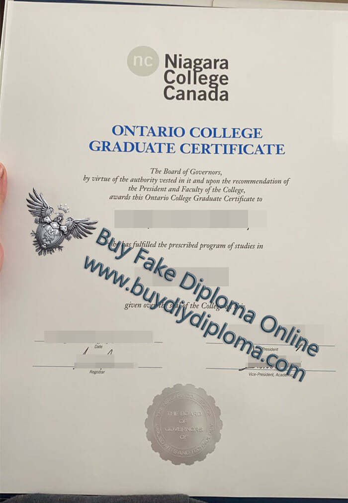 Niagara College Graduate Certificate